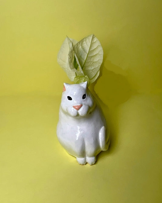 Chonky Cat Vase