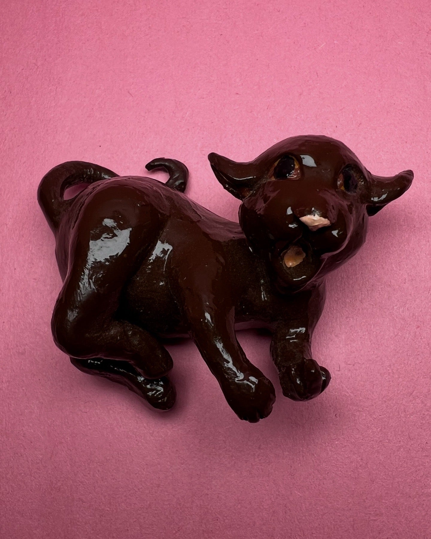 Feisty Cat Figurine