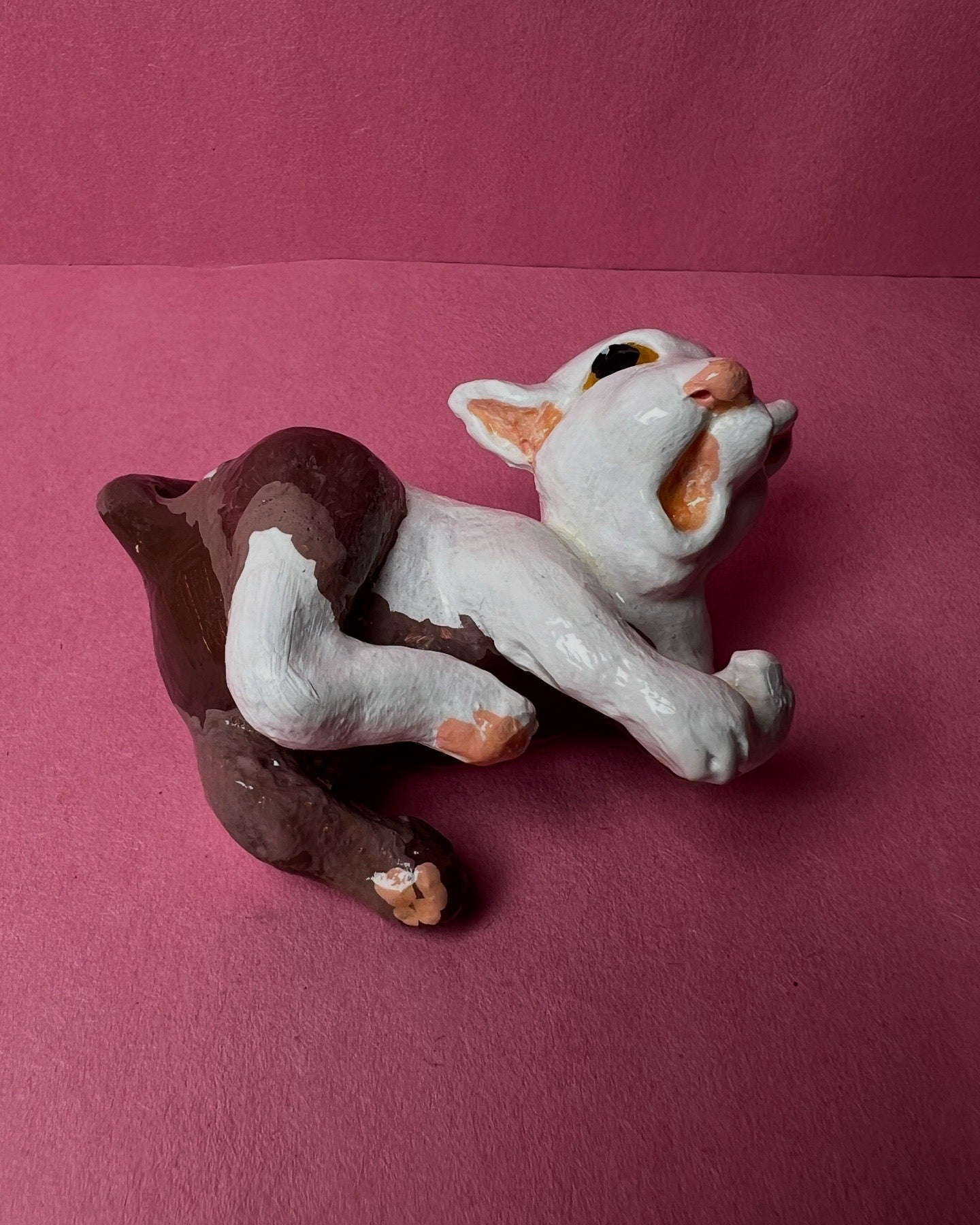 Feisty Cat Figurine