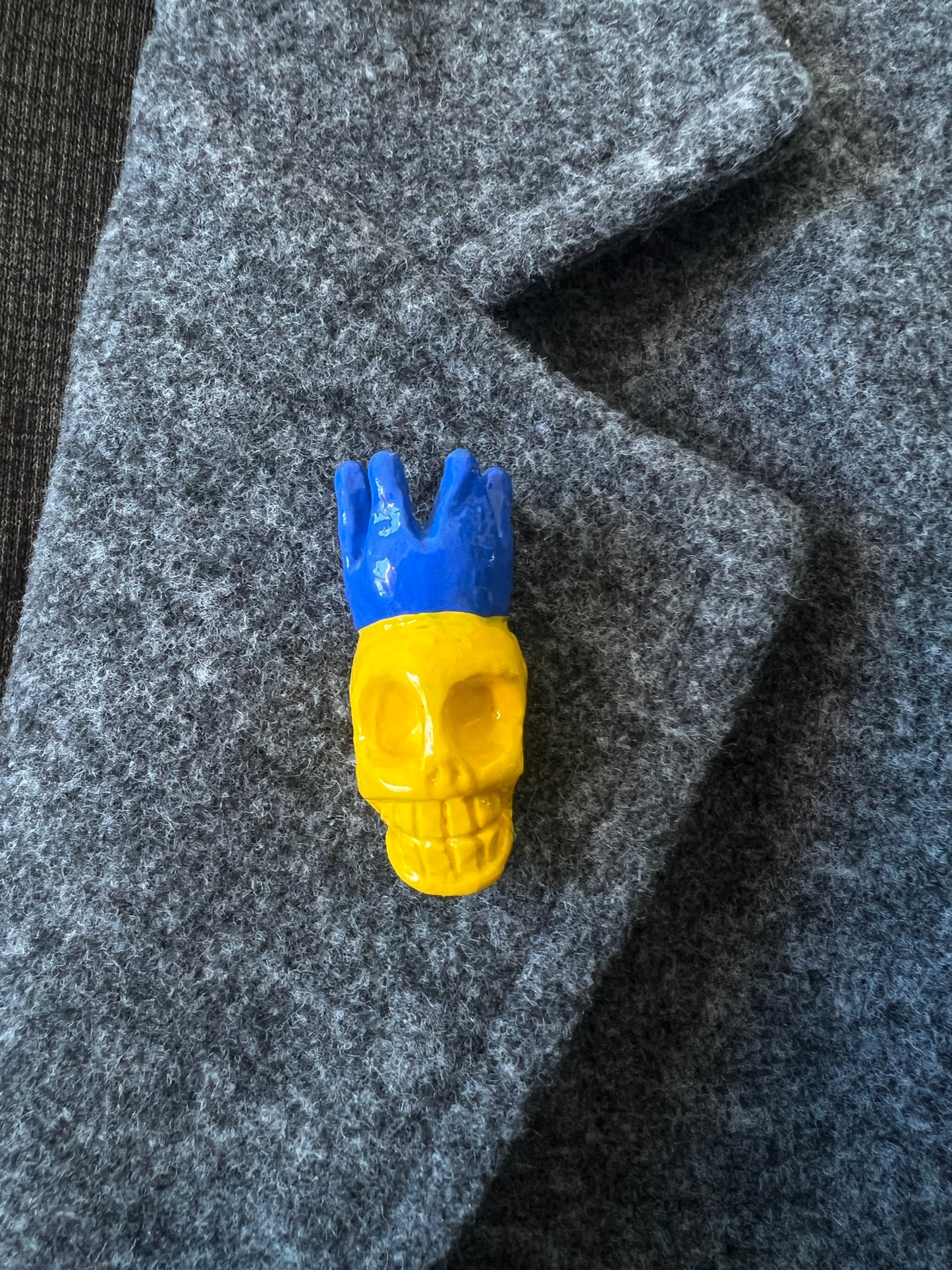 Skull Brooch