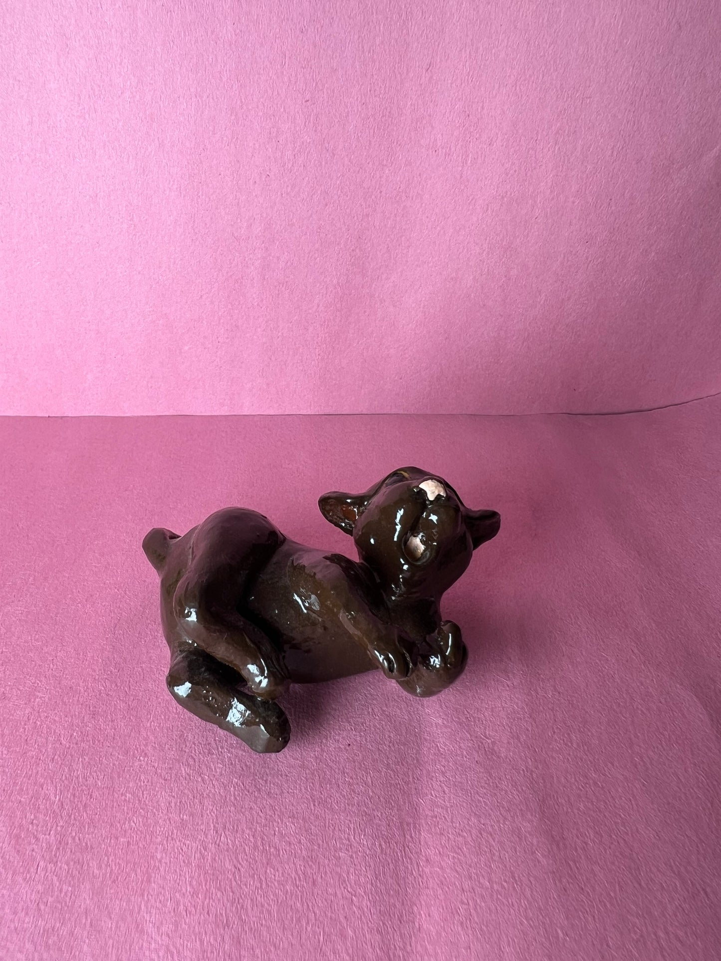 Feisty Cat Figurine