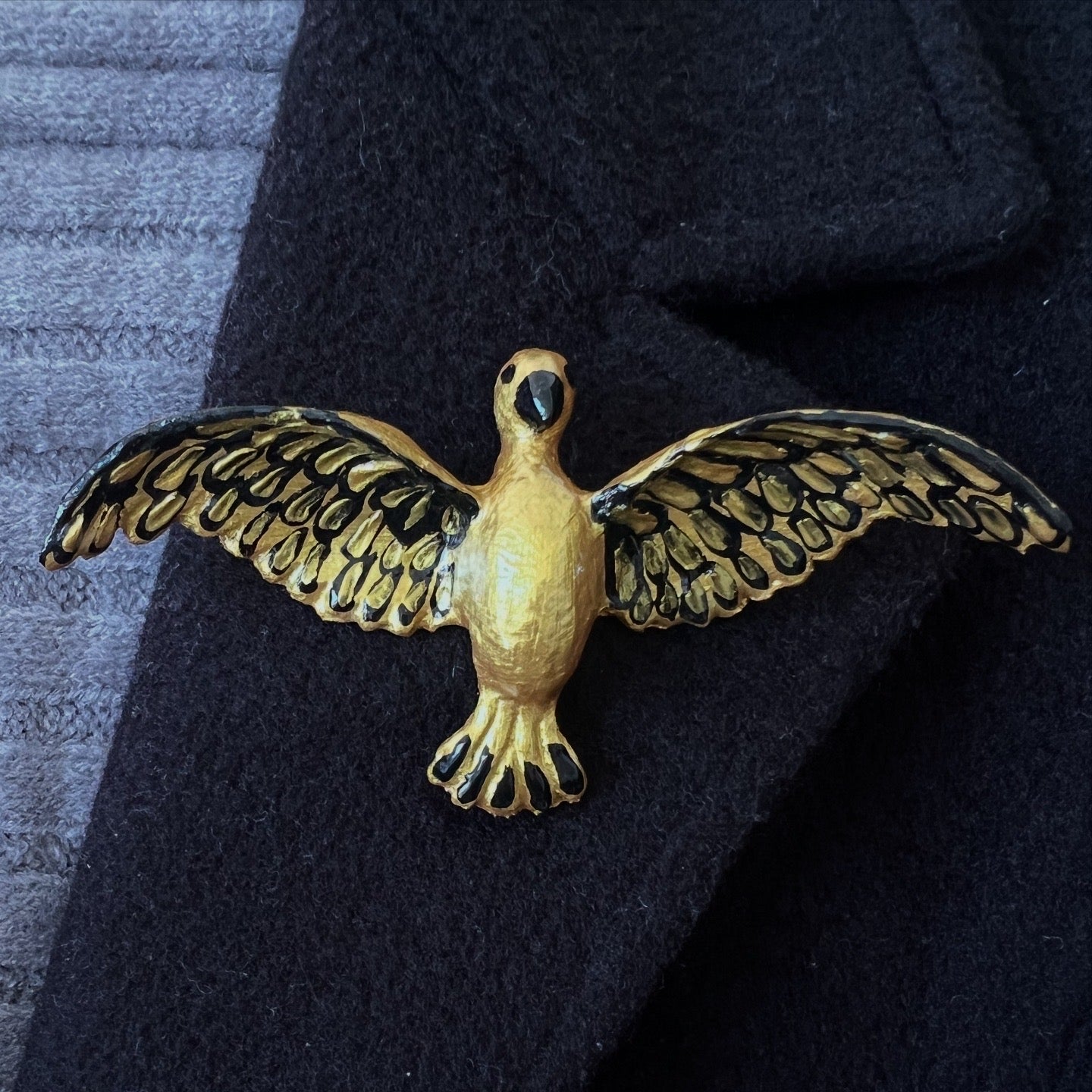 Flying Bird Brooch