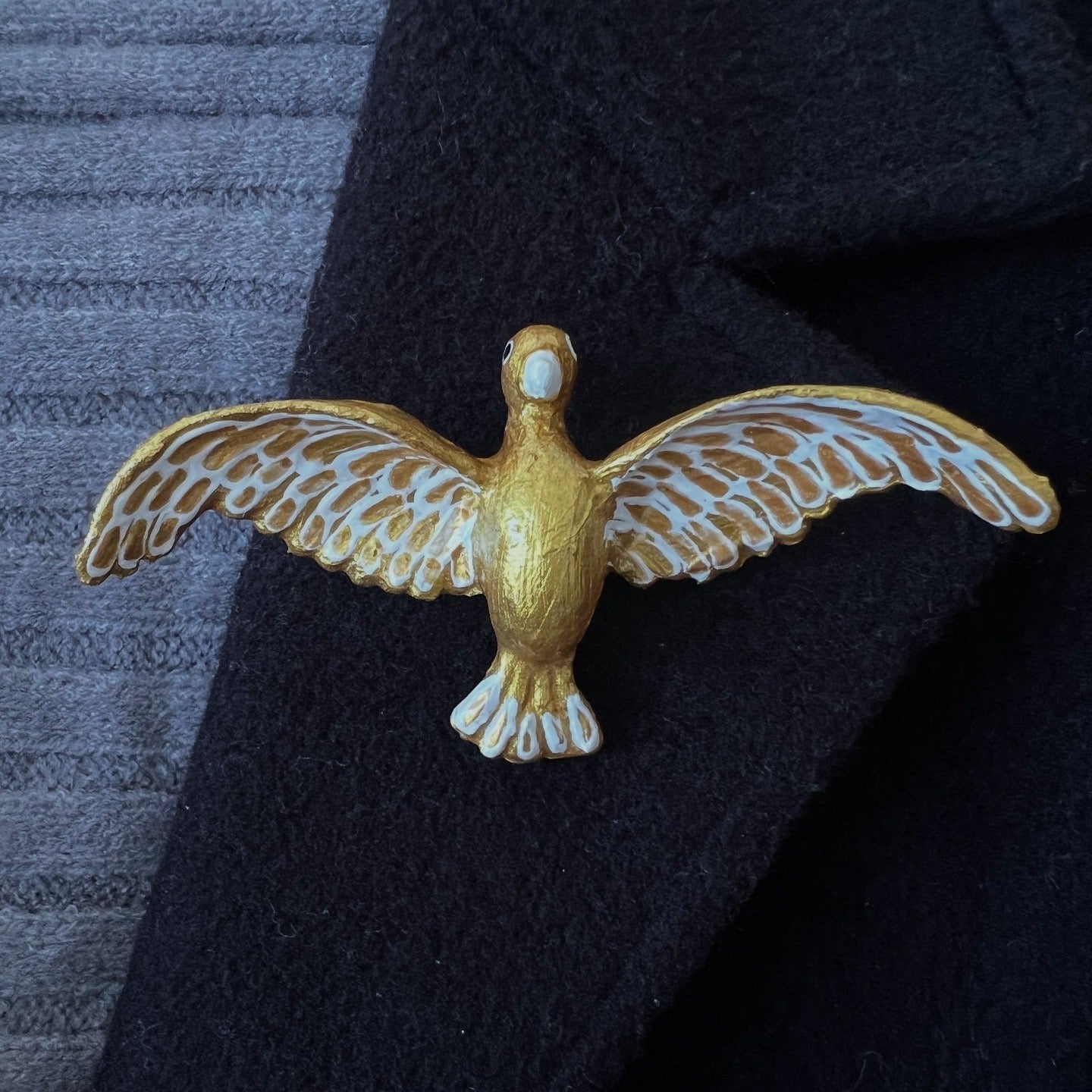 Flying Bird Brooch