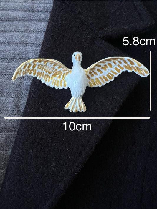 Flying Bird Brooch