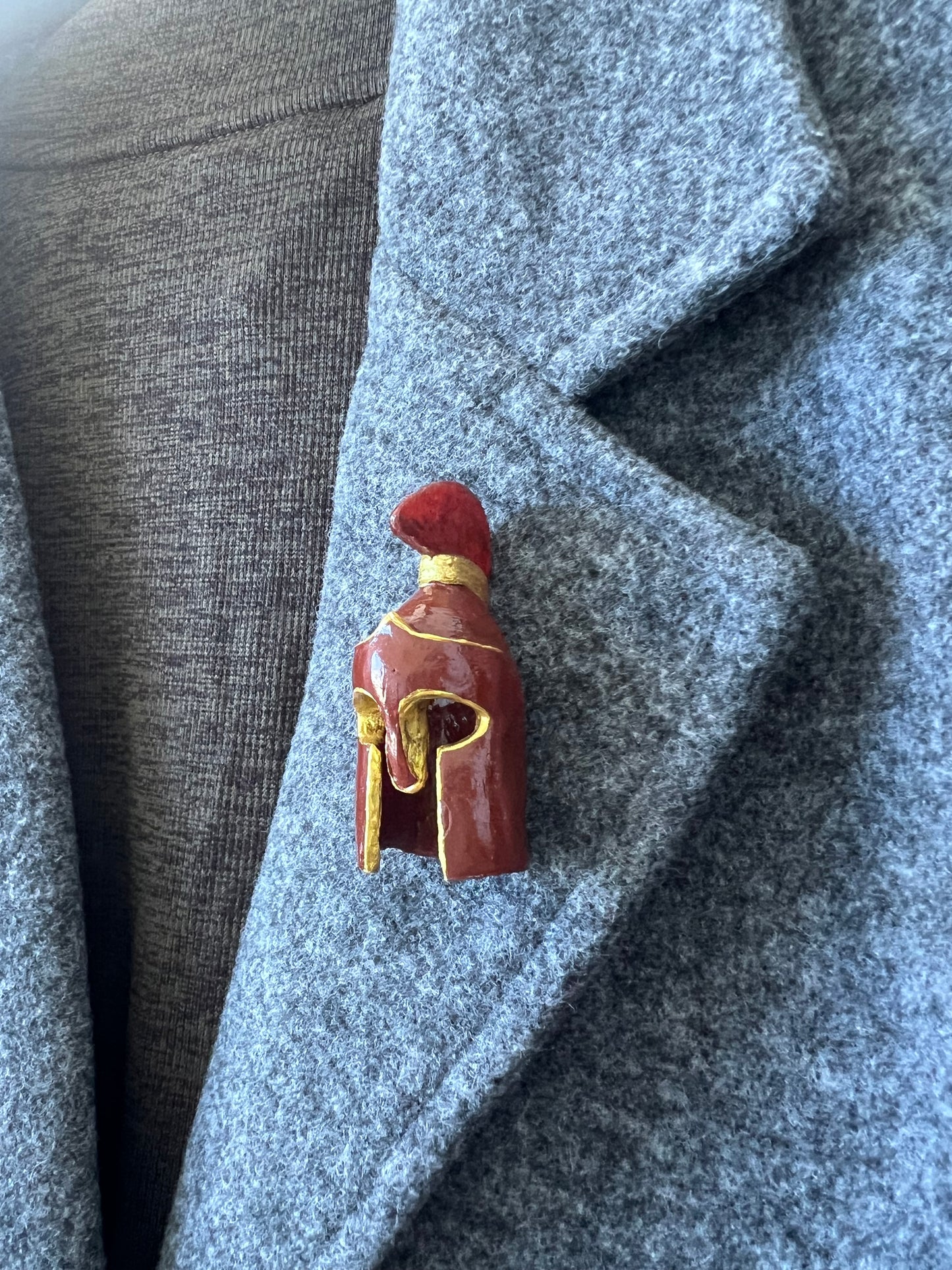 Armour Brooch
