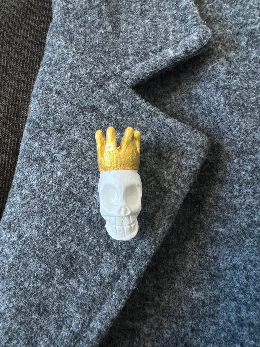 Skull Brooch