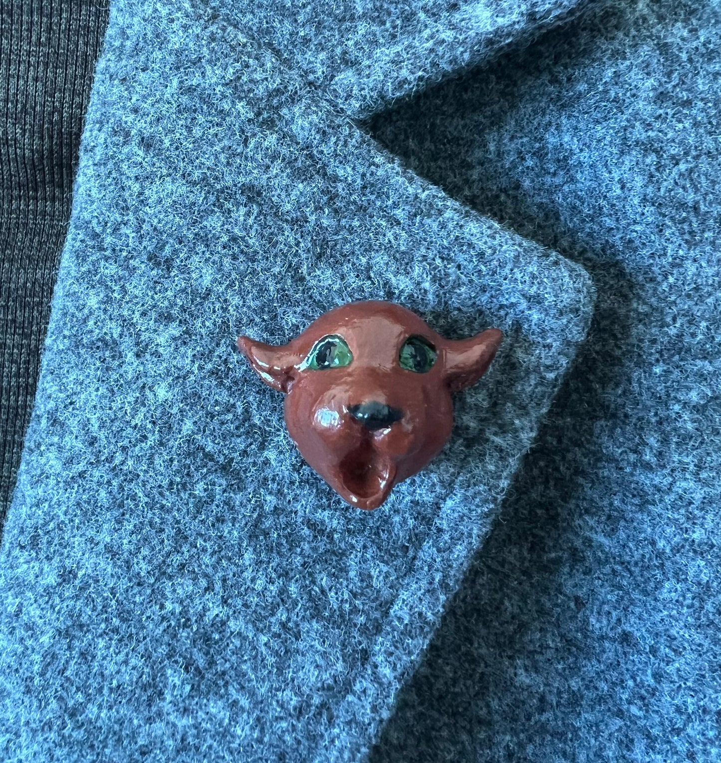 Cat Brooch