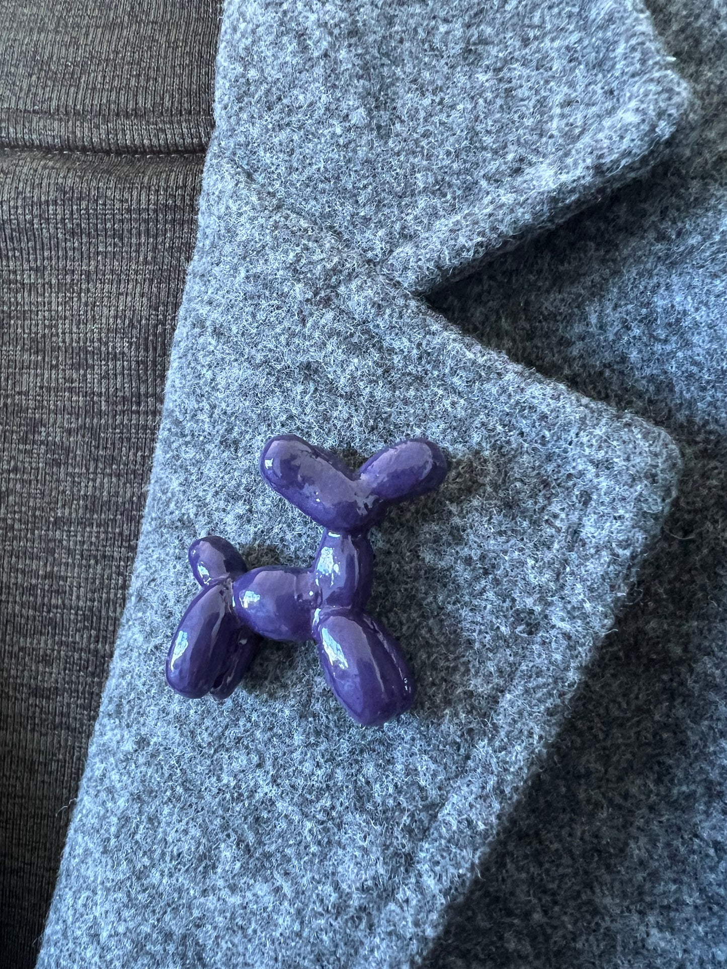 Balloon Dog Brooch