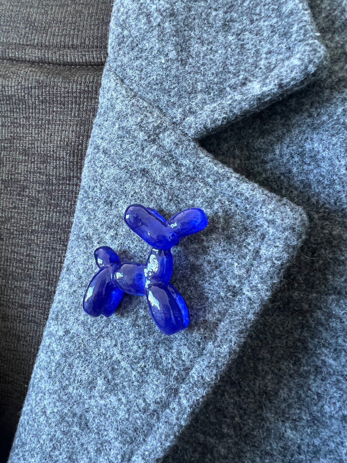 Balloon Dog Brooch