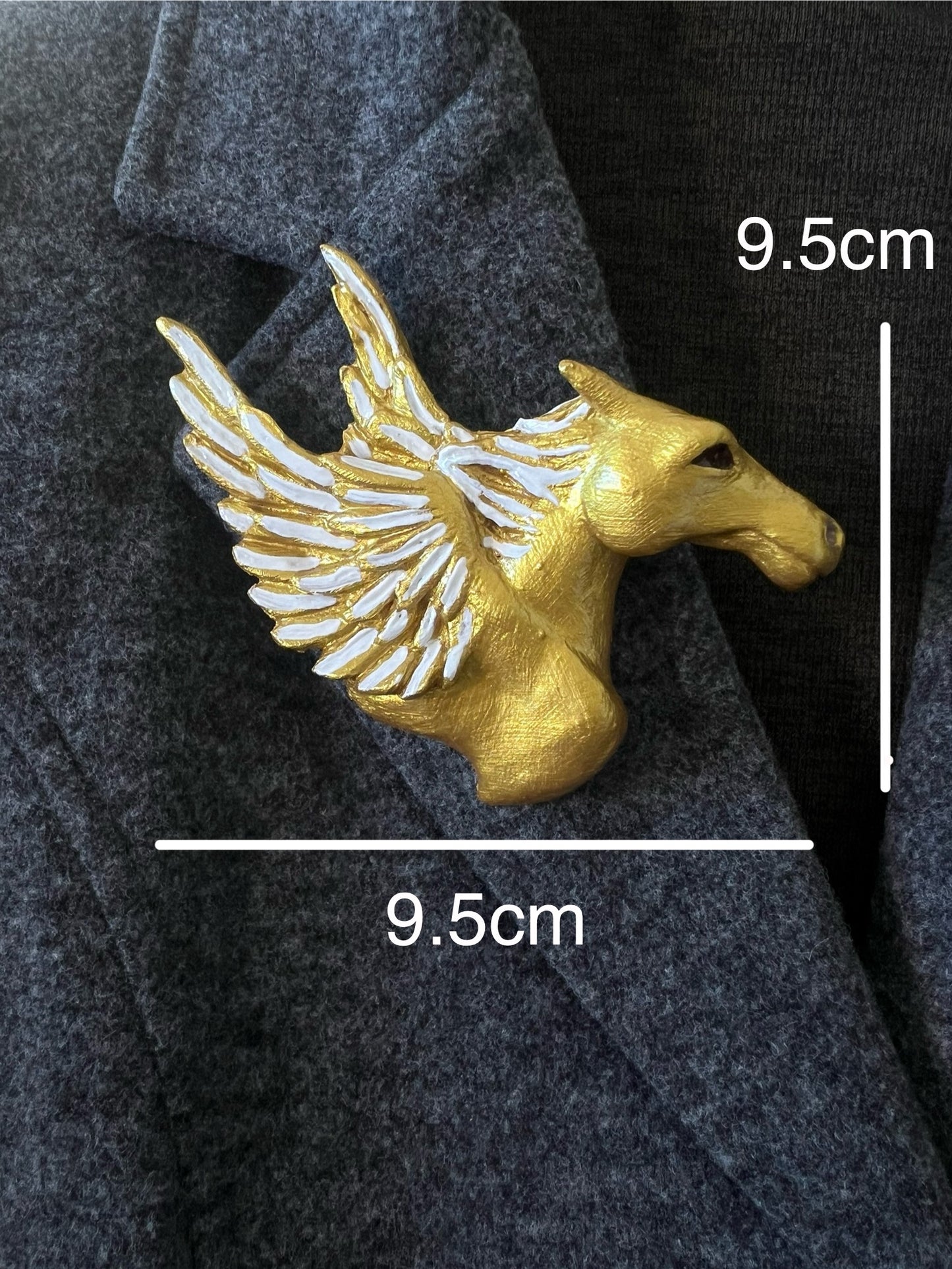 Flying Horse Brooch