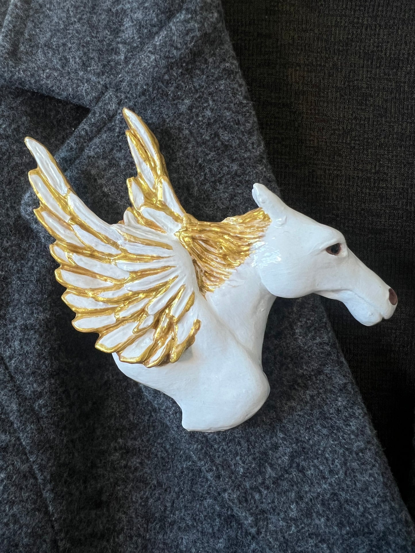 Flying Horse Brooch
