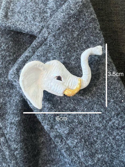 Elephant Brooch