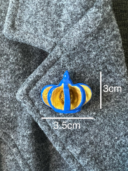 Crown Brooch - Small