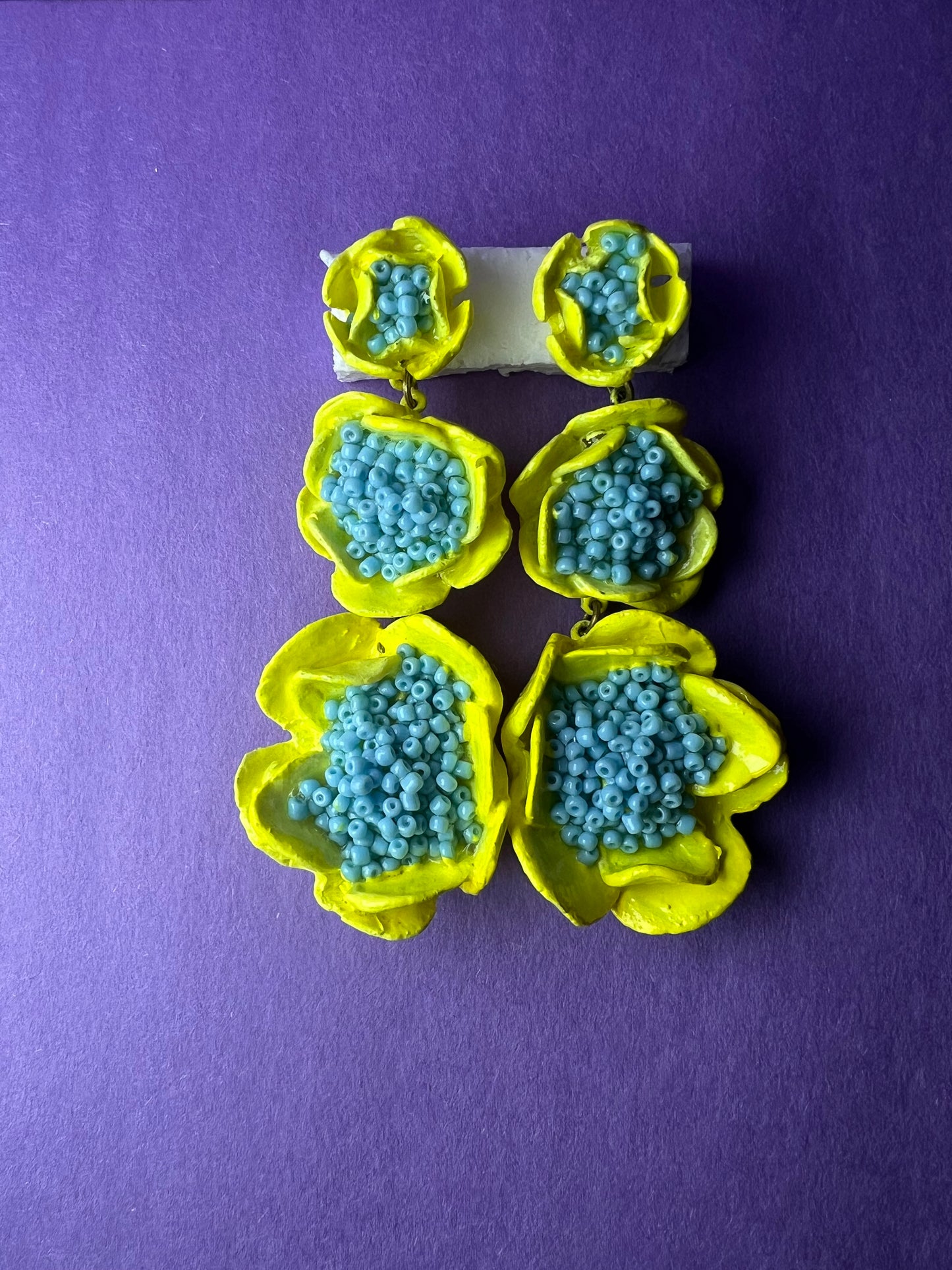 Yellow Blossom Danglers