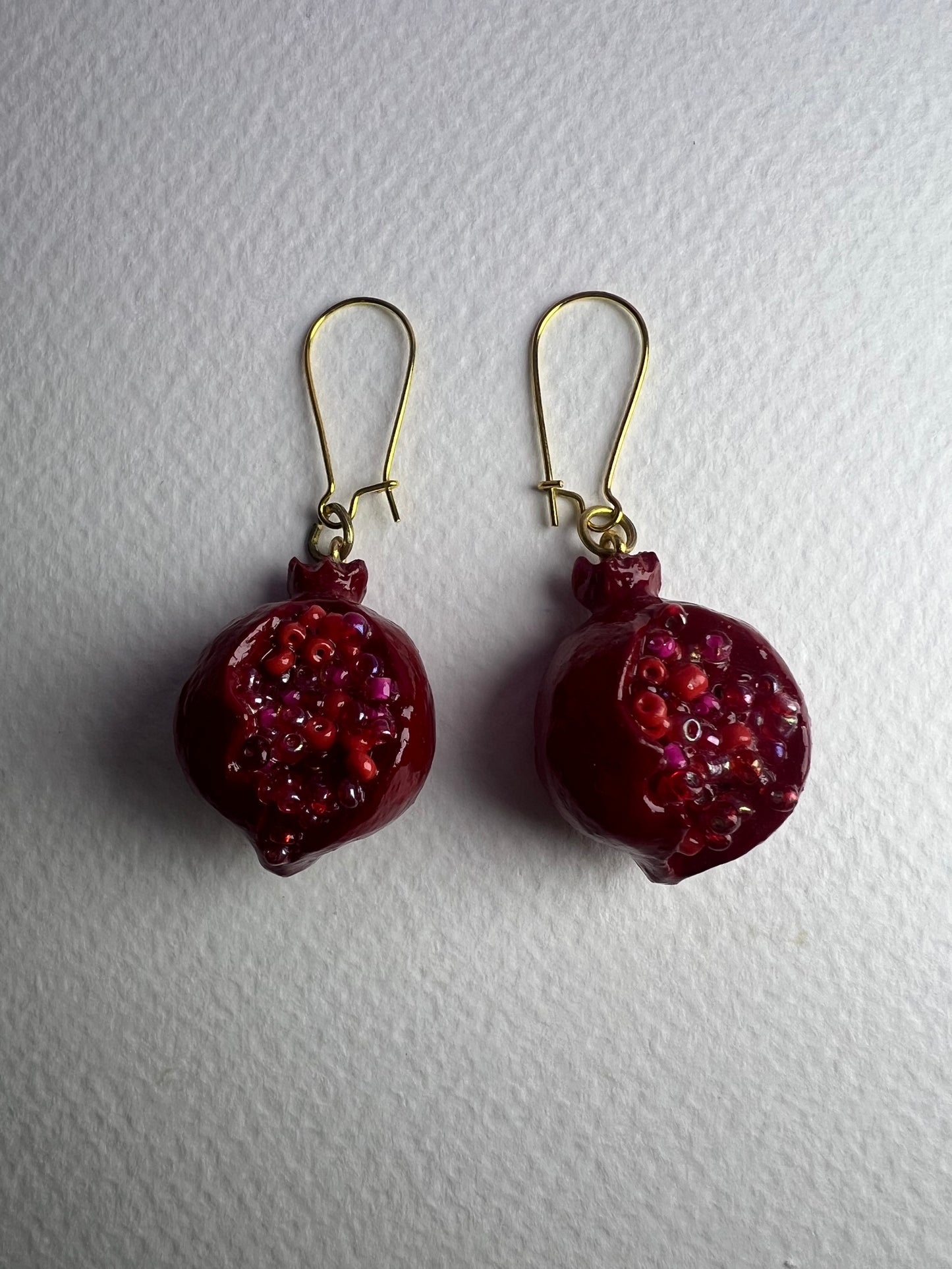 Pomegranate Danglers
