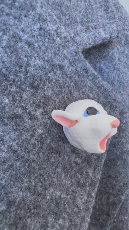 Cat Brooch